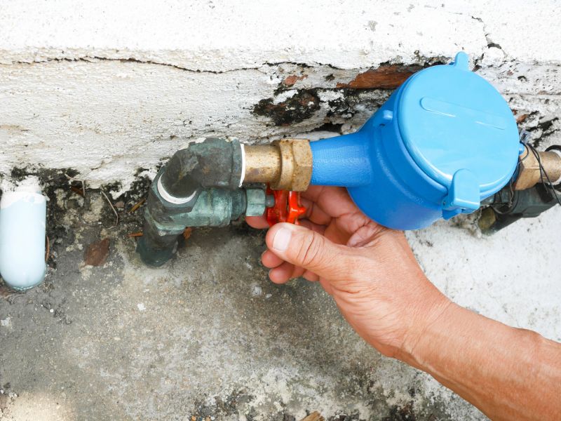 Water Main Repair project example